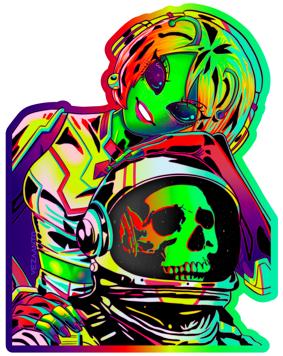 Alien x Astronaut | Sticker