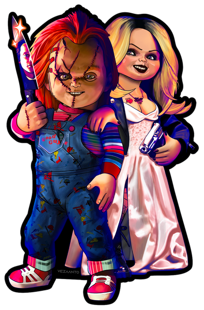 Chucky & Tiffany | Sticker