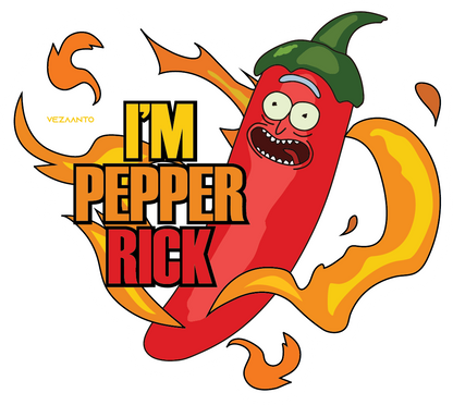 Pepper Rick: Red | Sticker