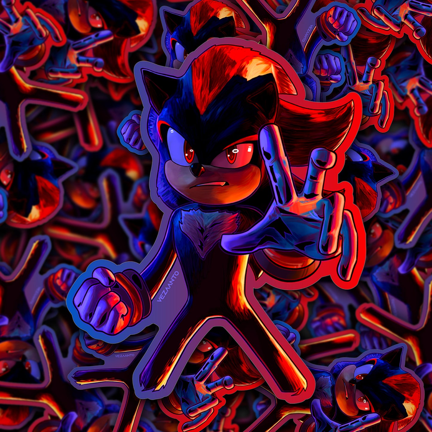 Shadow the Hedgehog | Sticker