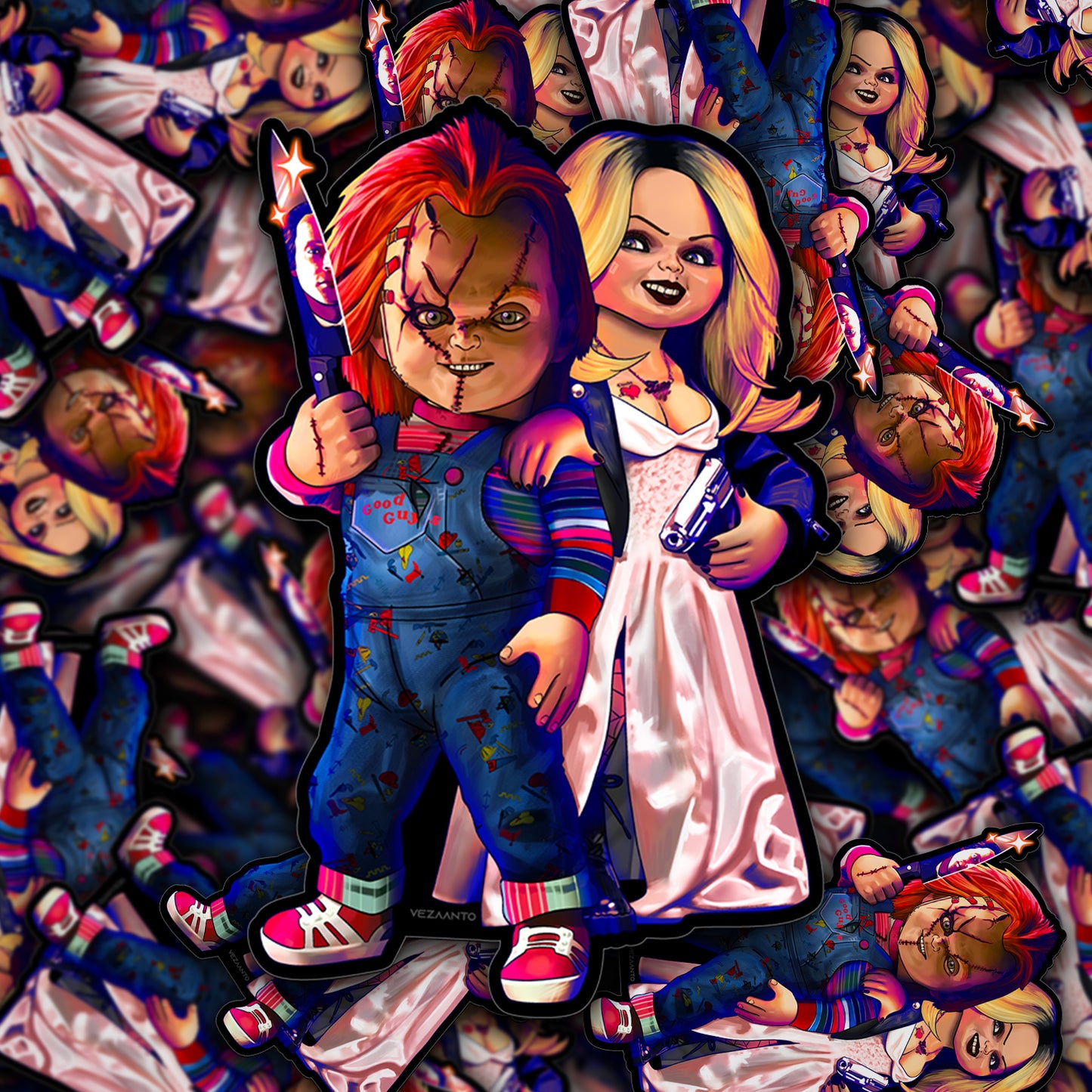 Chucky & Tiffany | Sticker