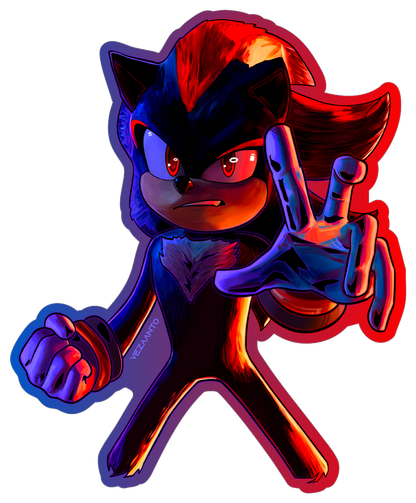 Shadow the Hedgehog | Sticker