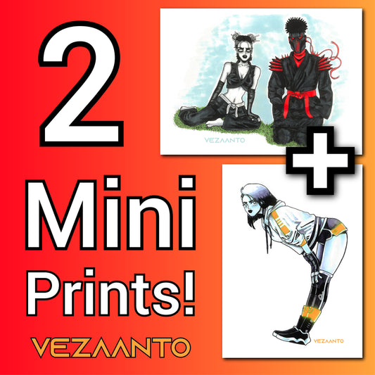 Vezaanto & More Xen | 2 Mini-Prints | Bundle