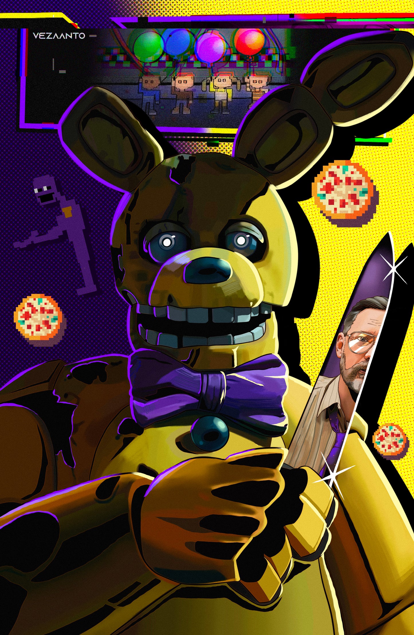 William Afton / The Yellow Rabbit | Print